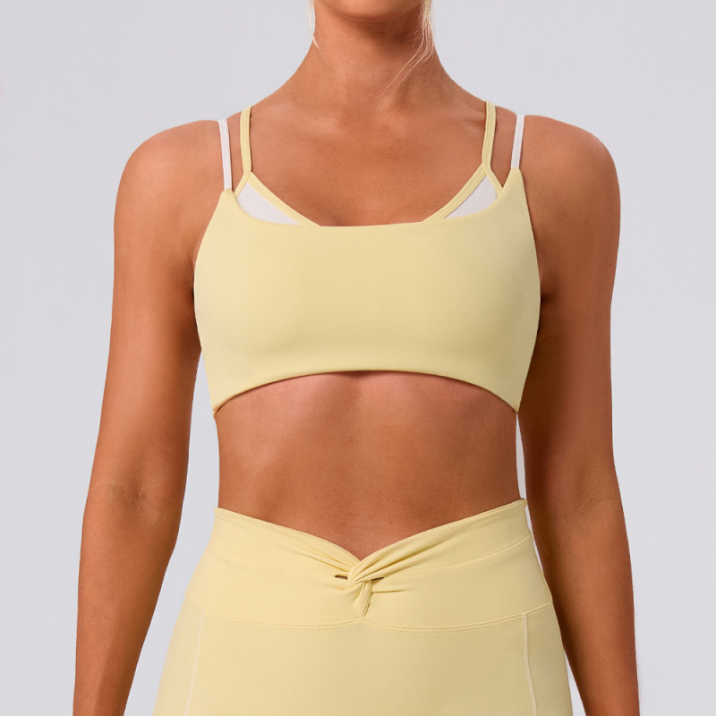Sports Bra Racerback - New Women's Fashion Street Fitness Top