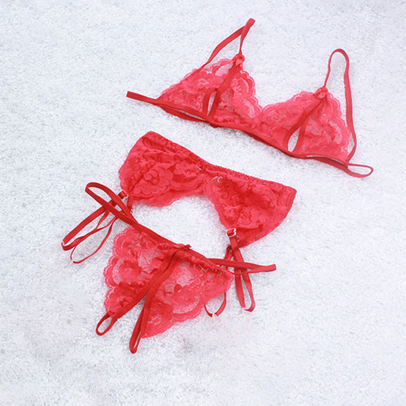 1 Set Women's Lace Lingerie, S - Sheer Mesh Bra recensie en prijs