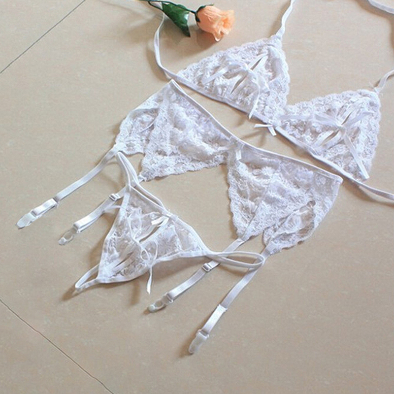 1 Set Women's Lace Lingerie, S - Sheer Mesh Bra recensie en prijs