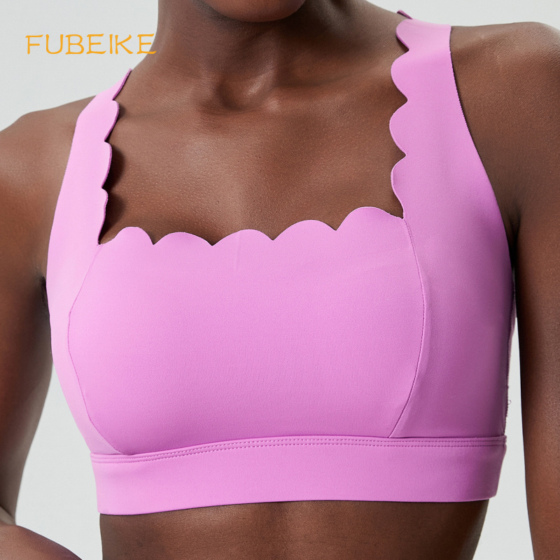 FUBEIKE Small Wave Double-Shou - Sports Bra Racerback recensie en prijs
