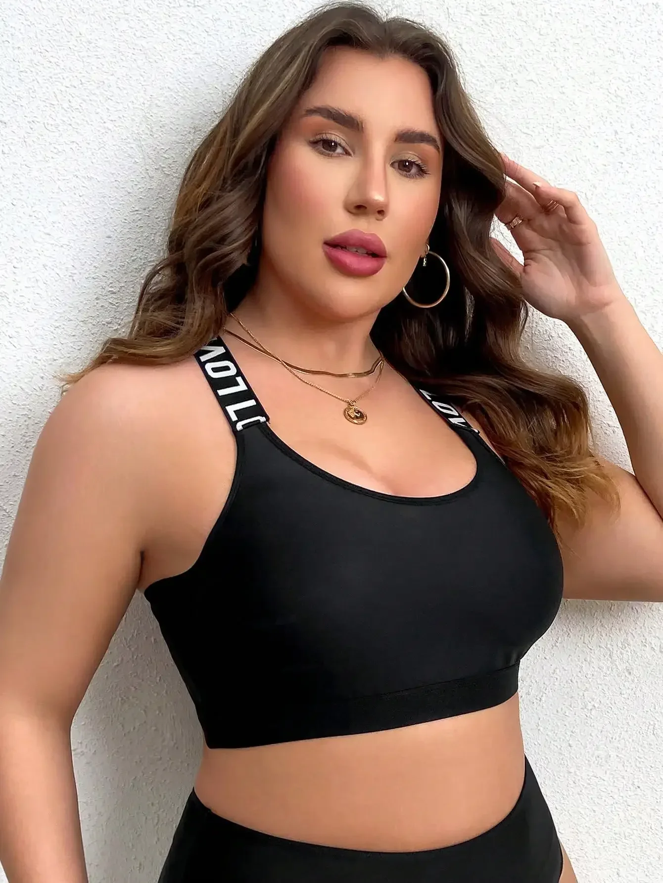 Plus Size Women Sports Bra, Bl - Sports Bra Racerback recensie en prijs