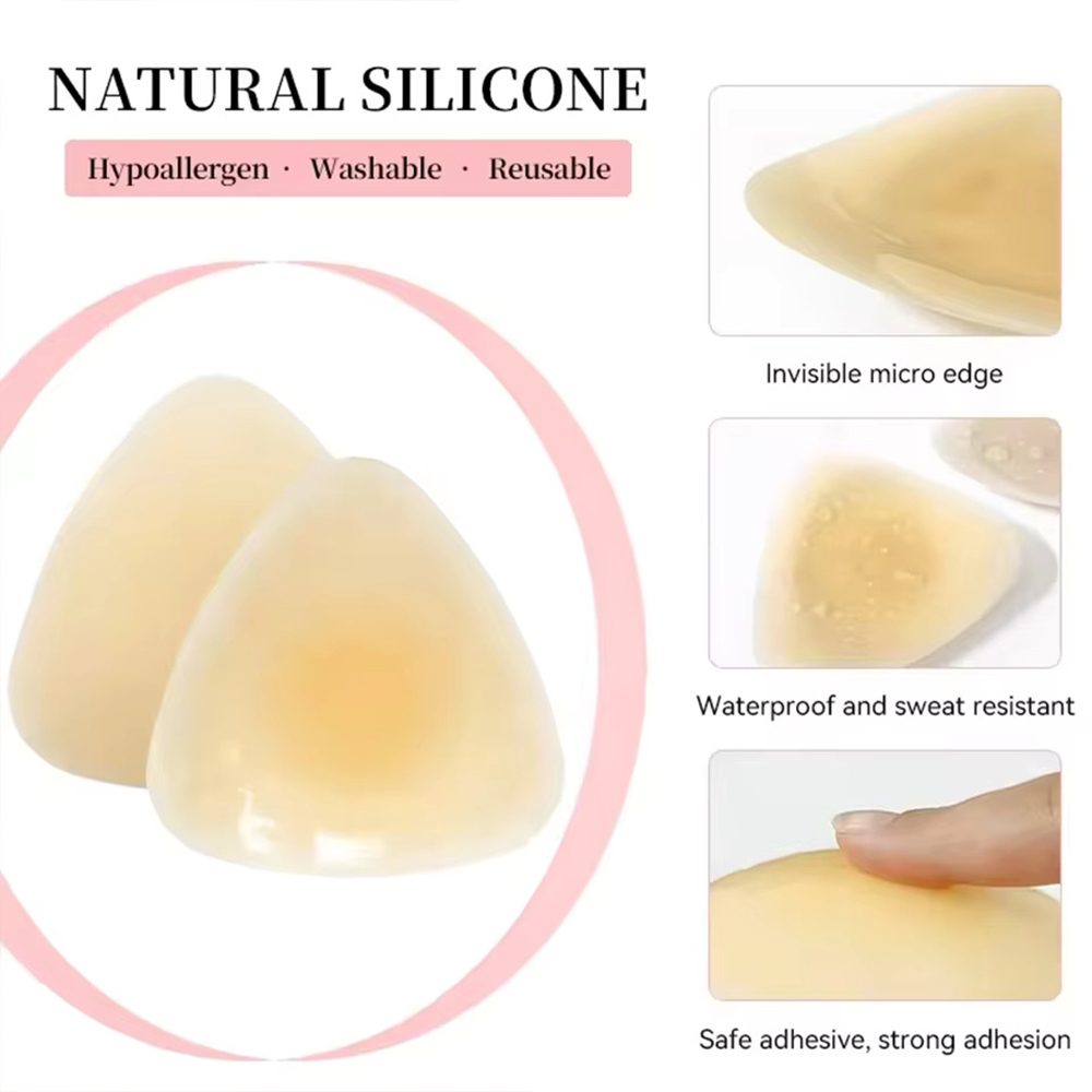 Silicone Triangular Nipple Cov - Backless Bra Sticky recensie en prijs