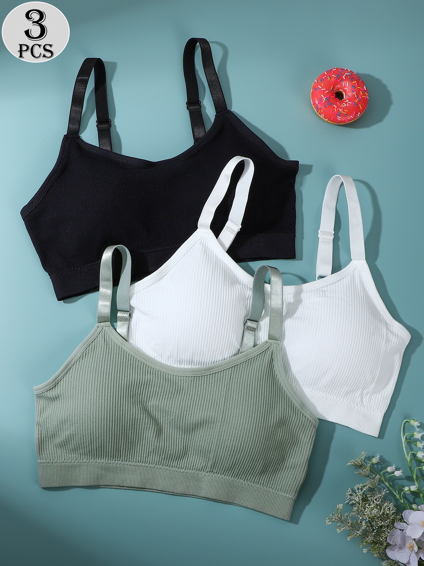 3-Pack - Women's Sports Bra -  - Underwire Bra Padded recensie en prijs