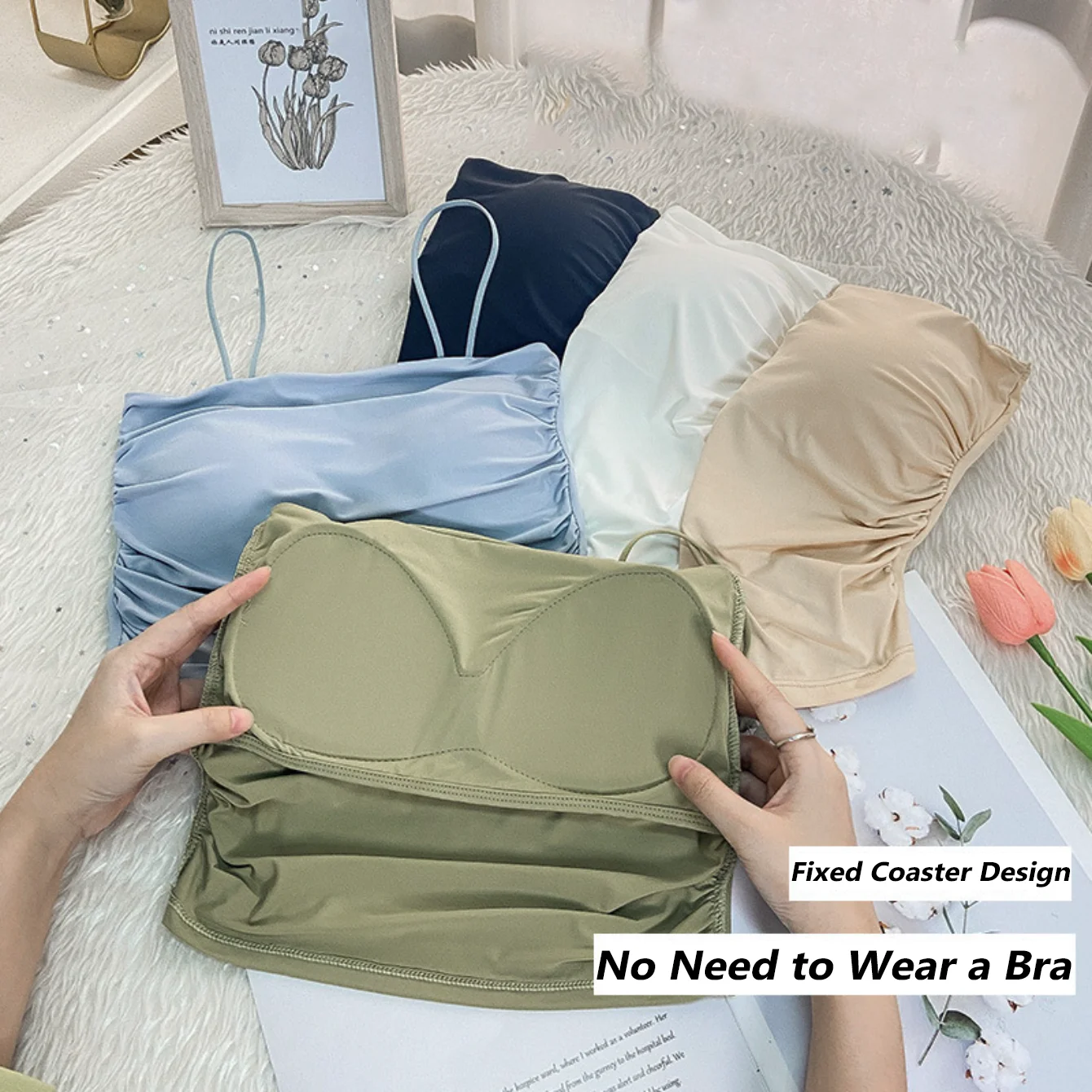 Women Crop Top Sexy Bra Seamle - T Shirt Bra Seamless recensie en prijs