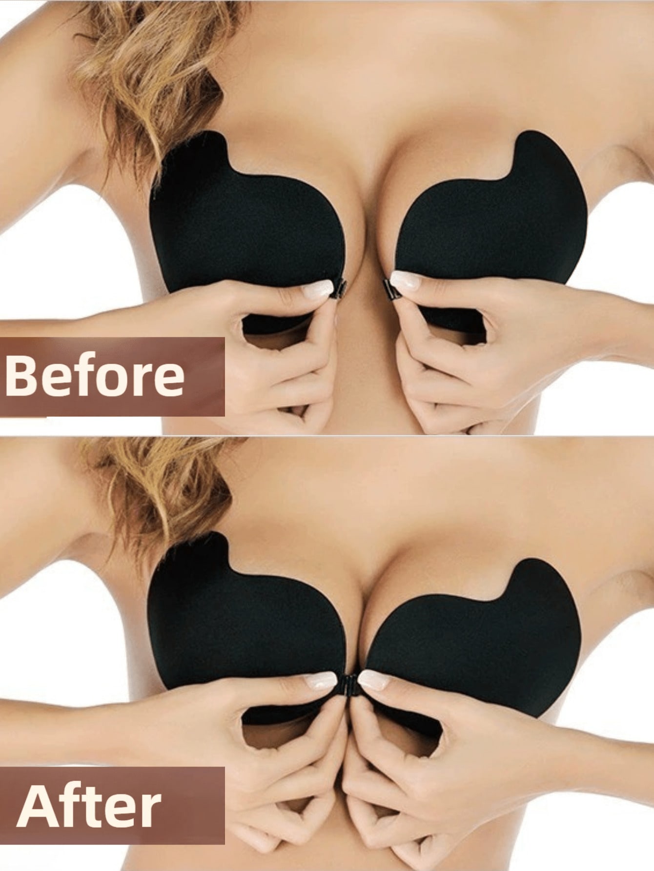 1 Pair Of Invisible Silicone B - Push Up Bra Silicone recensie en prijs
