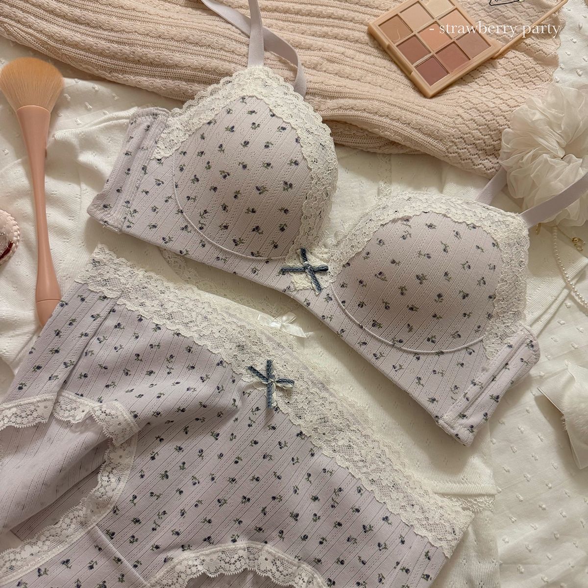 Teenage Sexy Lace Floral Bra S - Cotton Bra Everyday recensie en prijs