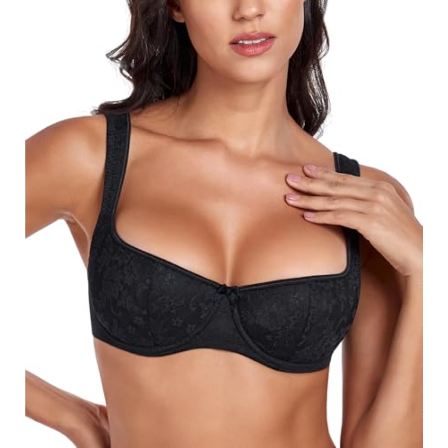 DotVol Women's Lightly Padded  - Demi Bra Balconette recensie en prijs