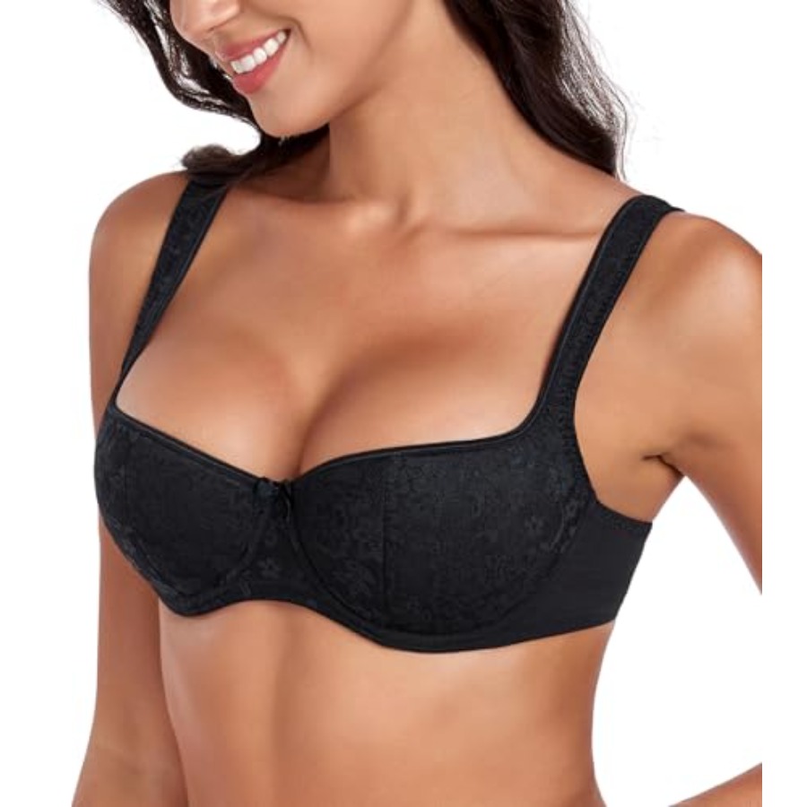 DotVol Women's Lightly Padded  - Demi Bra Balconette recensie en prijs