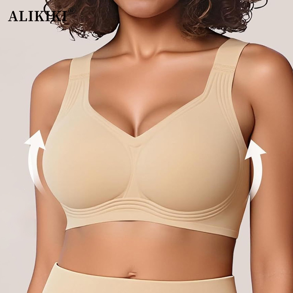 Women Seamless Wireless Suppor - T Shirt Bra Seamless recensie en prijs