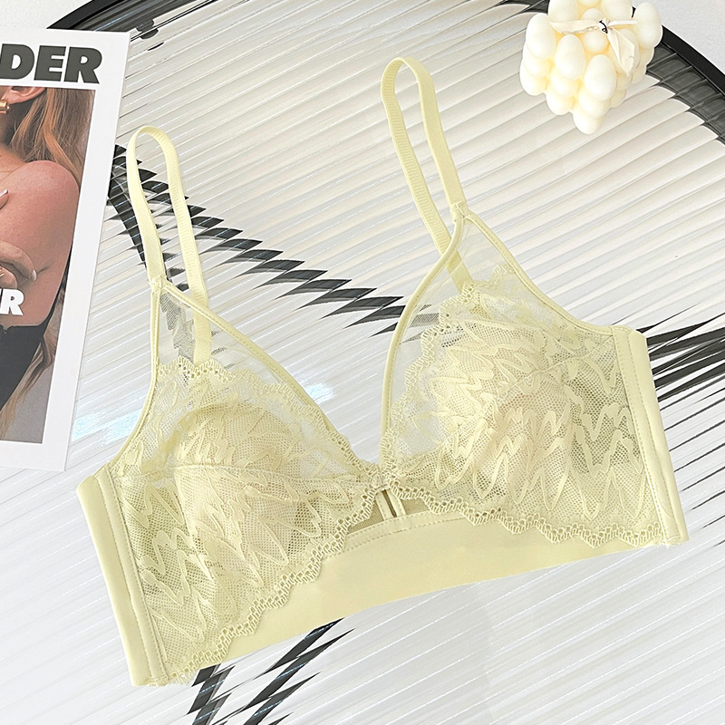 Sexy Lace Crop Top Deep V Back - T Shirt Bra Seamless recensie en prijs