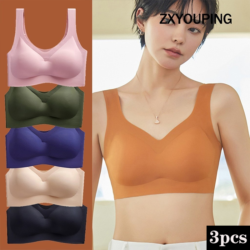 3PCS Sexy Sports Bra Seamless  - Full Coverage Bra recensie en prijs