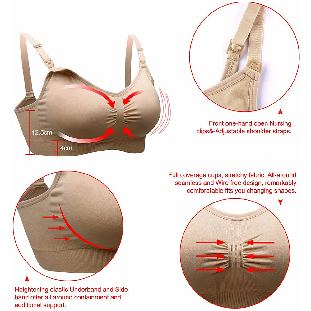 Womens Maternity  Nursing Bra  - Nursing Bra Clip recensie en prijs