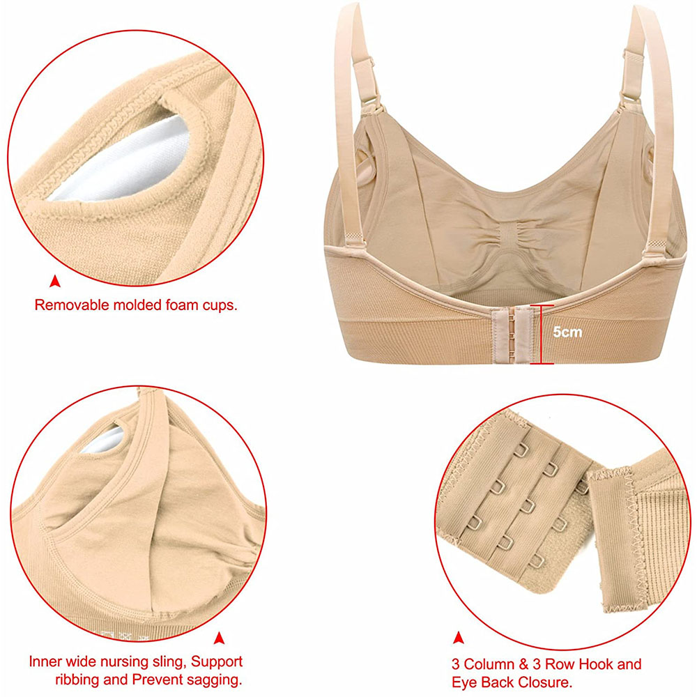 Womens Maternity  Nursing Bra  - Nursing Bra Clip recensie en prijs