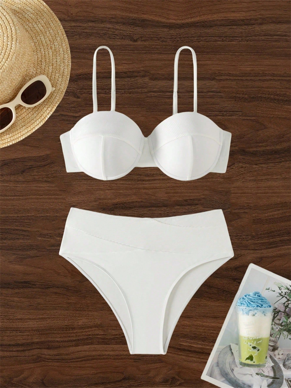 White Sling Bikini Bra Back La - Underwire Bra Padded recensie en prijs