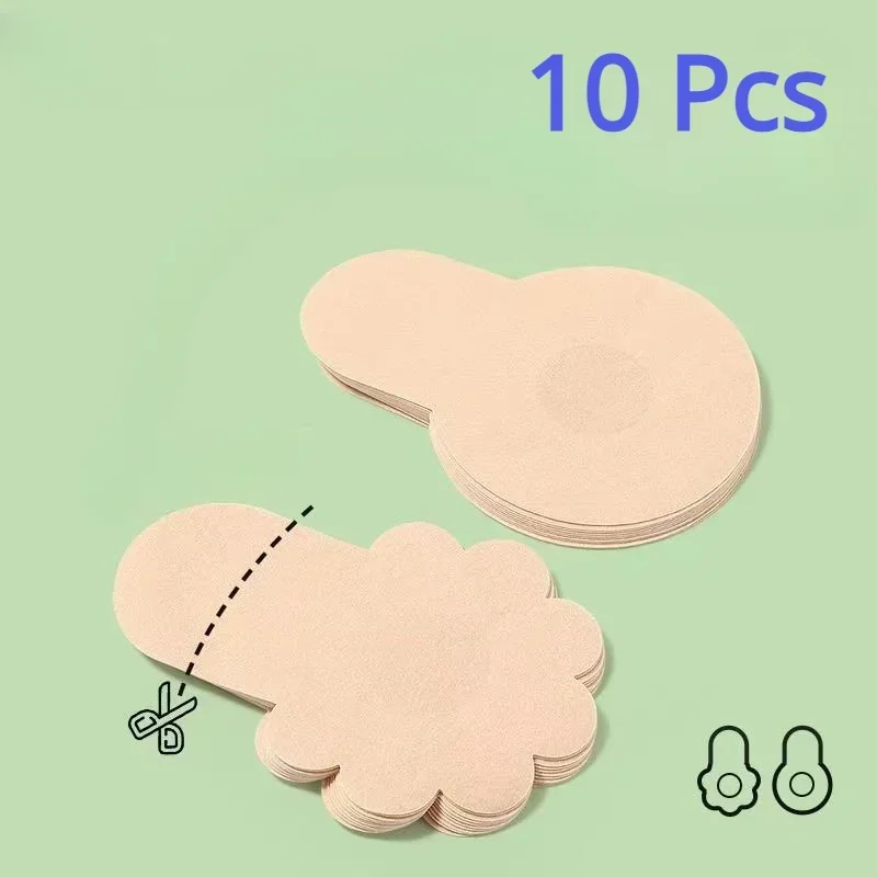 10pcs Women's Invisible Breast - Strapless Bra Adhesive recensie en prijs