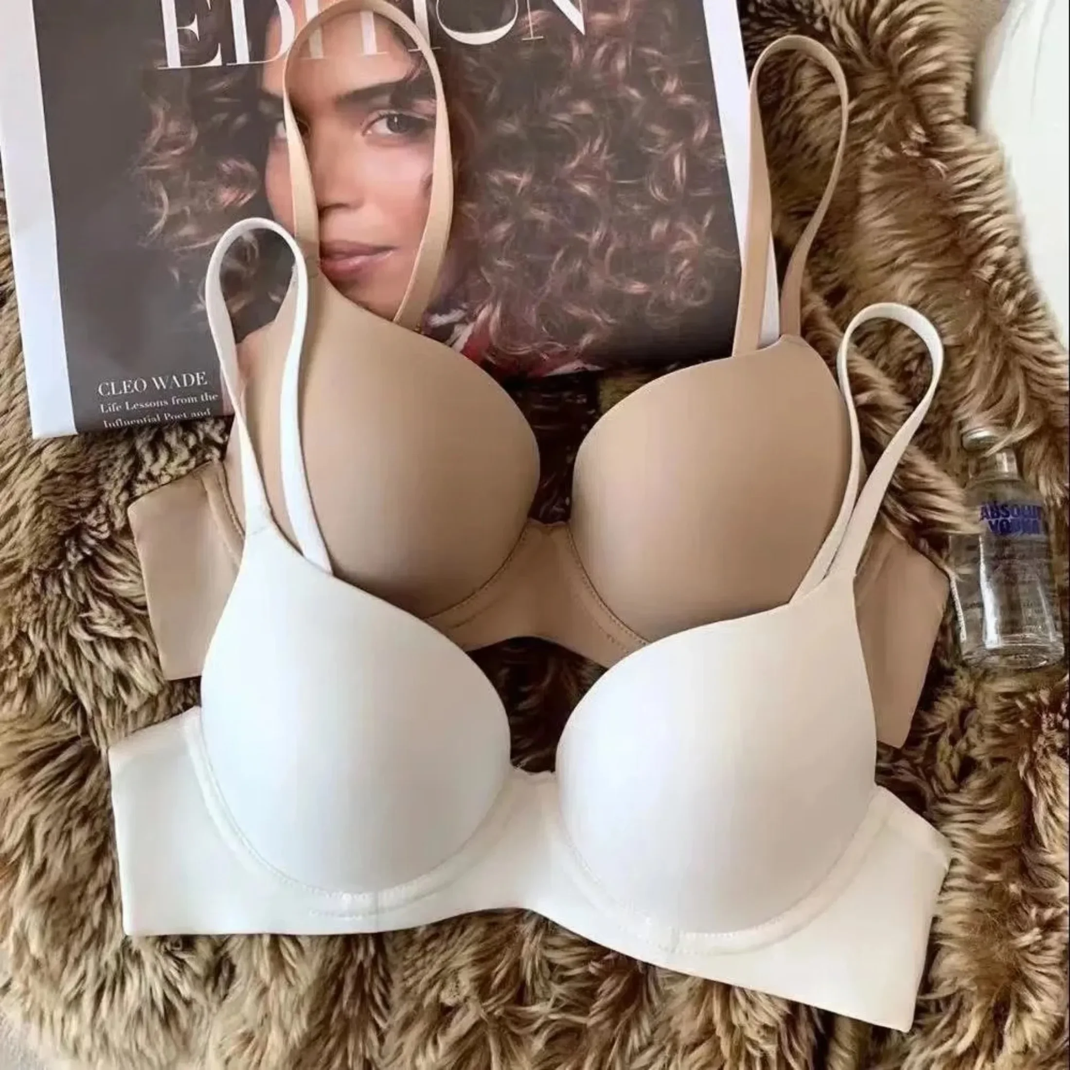 Lingerie for Women Seamless Pu - T Shirt Bra Seamless recensie en prijs