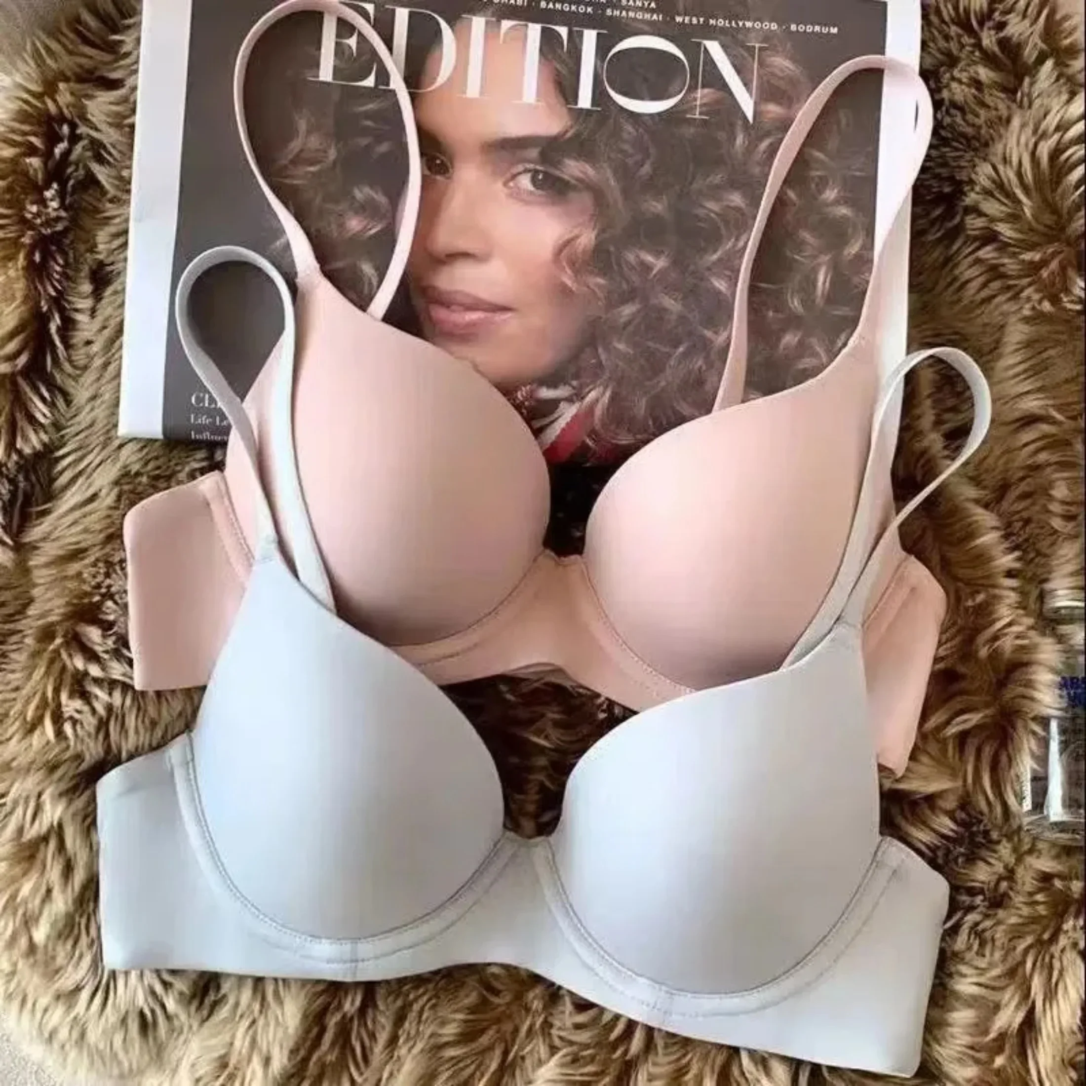 Lingerie for Women Seamless Pu - T Shirt Bra Seamless recensie en prijs