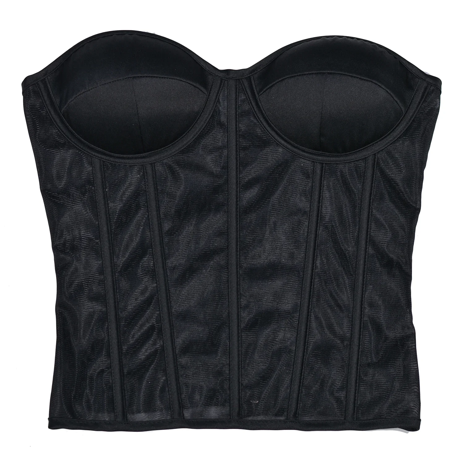 Abdominal Corset Double Layer  - Sheer Mesh Bra recensie en prijs