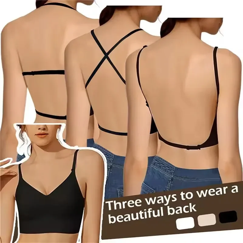 Women Invisible Bra Deep U Plu - Backless Bra Sticky recensie en prijs