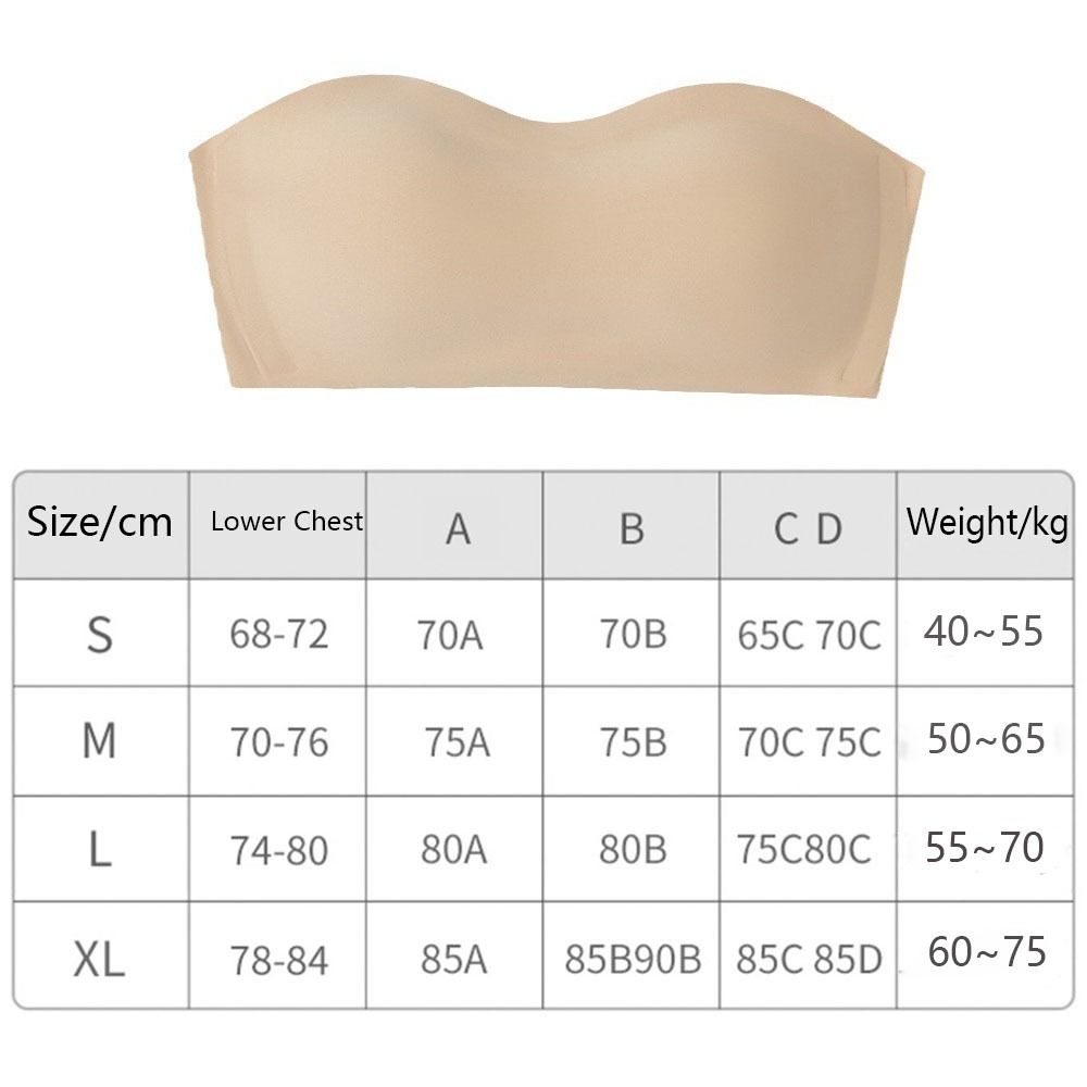 Solid Color Strapless Wrapped  - Plunge Bra Push Up recensie en prijs