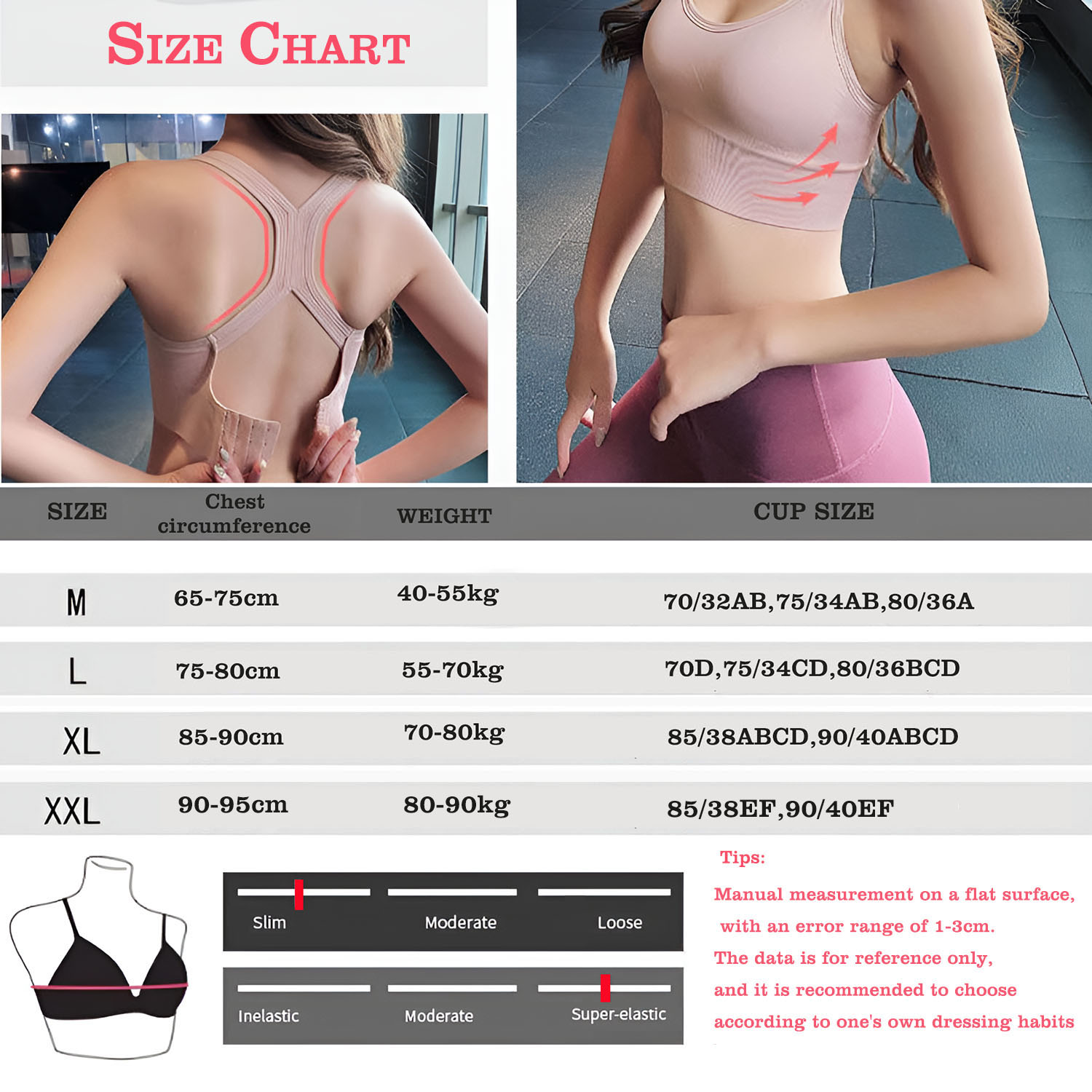 Women's Cross Back Sports Bra  - Full Coverage Bra recensie en prijs