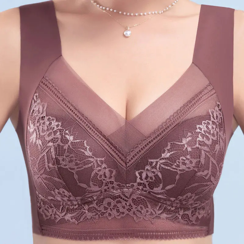 L-6L Women Large Bra Push Up I - Sheer Bra Lace recensie en prijs