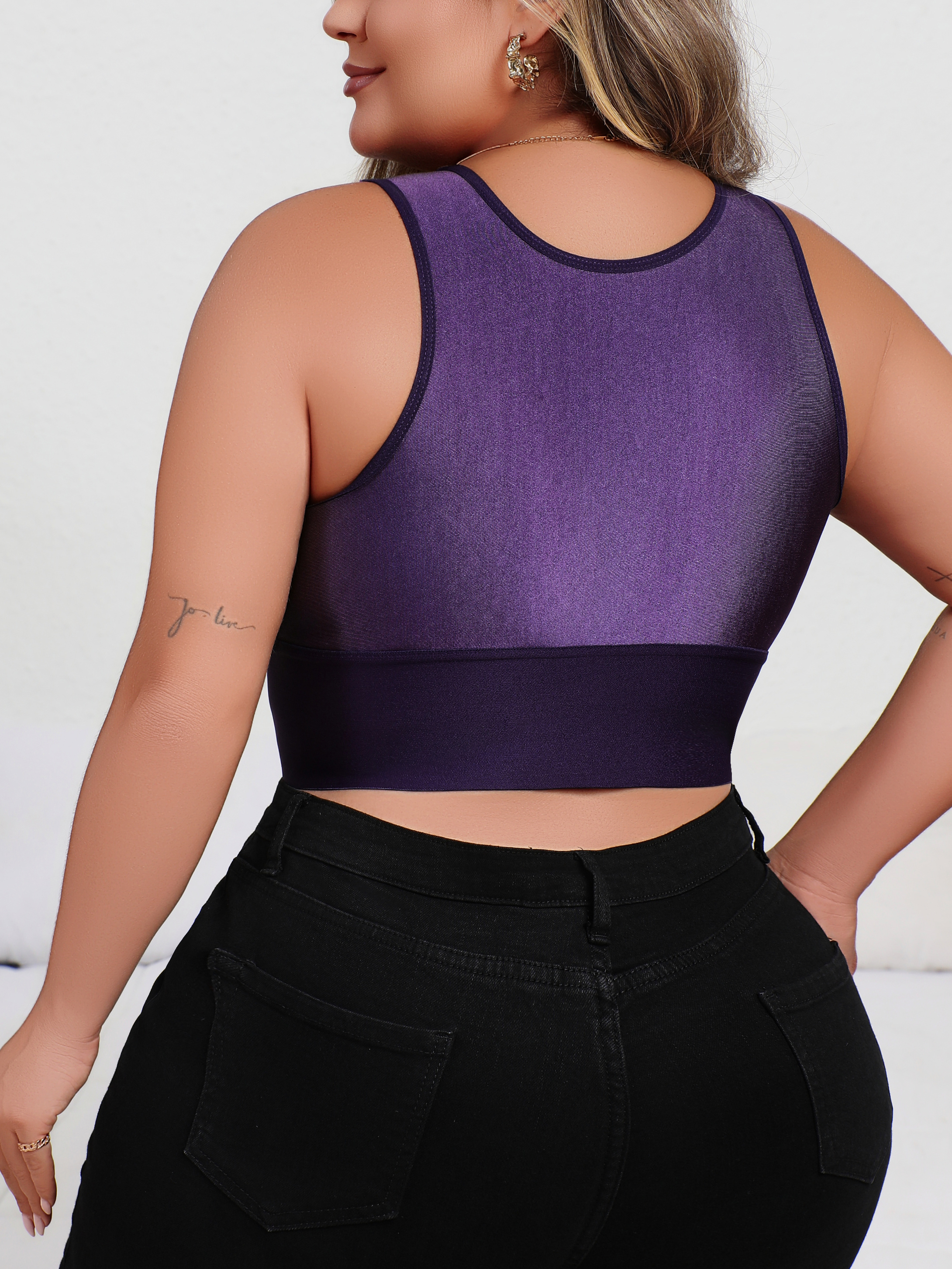 New Arrival Plus Size Sexy Pur - Plunge Bra Push Up recensie en prijs