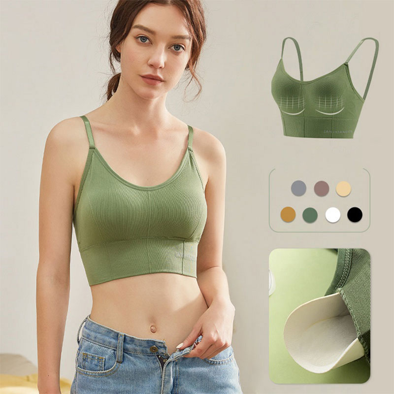 1PCS Adjustable Sports Bra wit - T Shirt Bra Seamless recensie en prijs