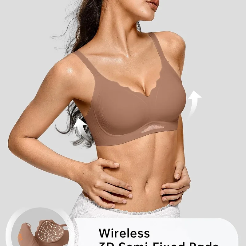 Women’s Wireless Bras Scallope - Wirefree Bra Comfort recensie en prijs
