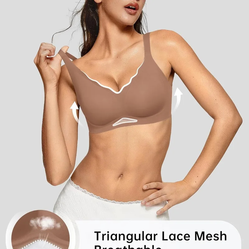 Women’s Wireless Bras Scallope - Wirefree Bra Comfort recensie en prijs
