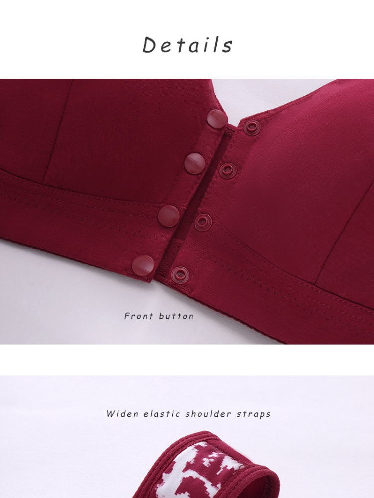 XL-7XL Plus Size Front Buckle  - Wirefree Bra Comfort recensie en prijs